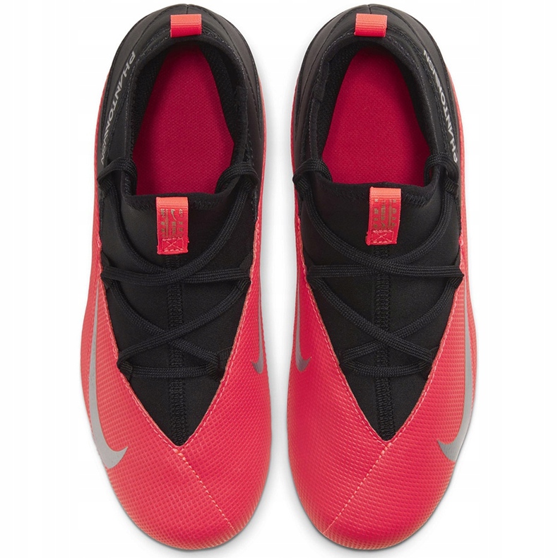Kopačky Nike Phantom Vsn 2 Club Df FG / MG Junior CD4061 606 červený červený 1