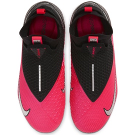 Kopačky Nike Phantom Vsn 2 Elite Df FG / MG Junior CD4062 606 červený červený 1