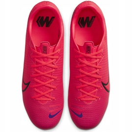 Kopačky Nike Mercurial Vapor 13 Academy FG / MG AT5269 606 červené červené 1