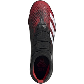 Kopačky Adidas Predator 20.3 Tf černé a červené EF2208 vícebarevný černý 1