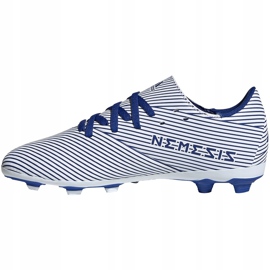 Kopačky Adidas Nemeziz 19.4 FxG Junior EF1740 vícebarevný bílý 1