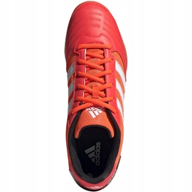Červené kopačky Adidas Super Sala FV2561 červený červený 1