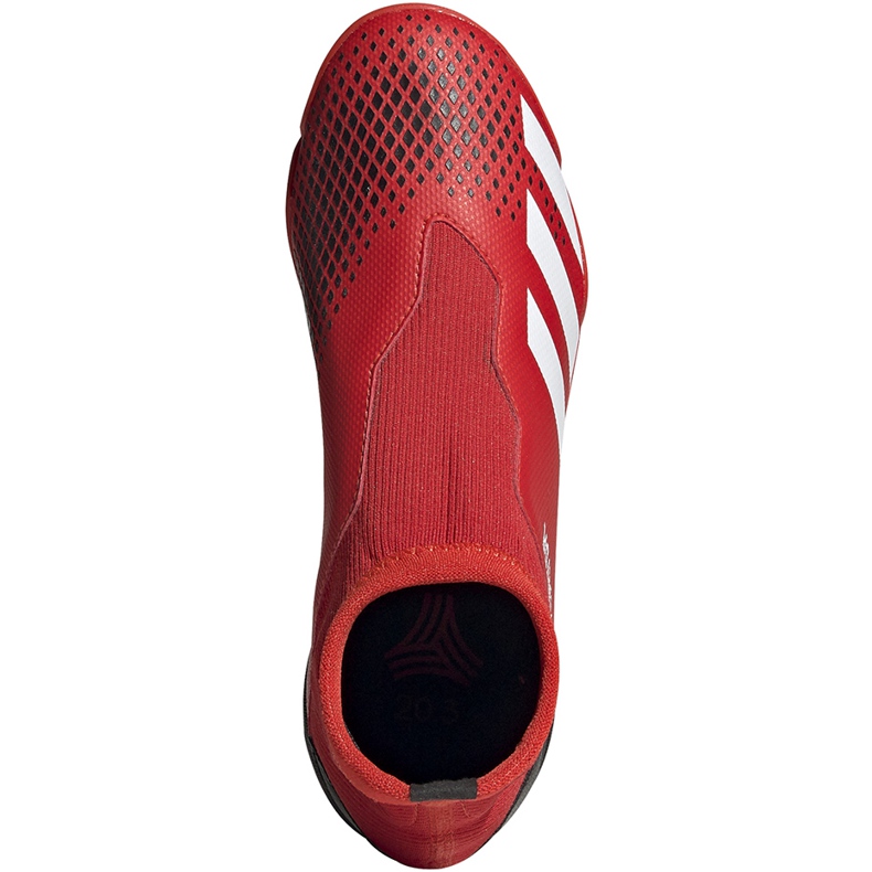 Kopačky Adidas Predator 20.3 Ll Tf Jr EF1949 červené červené 1