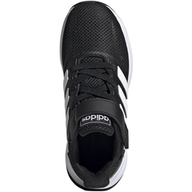 Dětské boty Adidas Runfalcon C černé a bílé EG1583 bílý černý 1