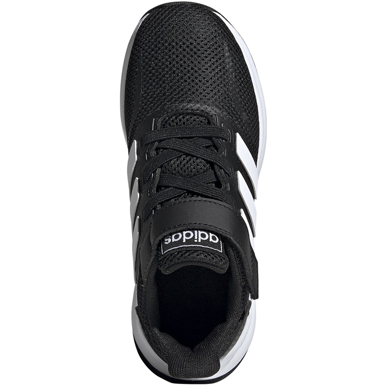 Dětské boty Adidas Runfalcon C černé a bílé EG1583 bílý černý 1