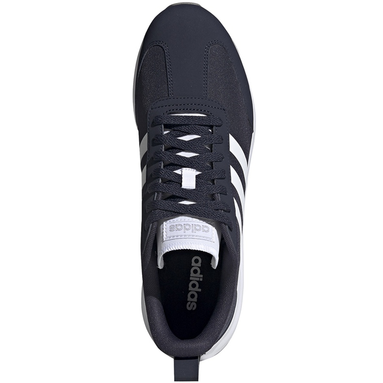 Pánské boty Adidas Run60S EG8685 tmavě modré a bílé bílý námořnická modř 1