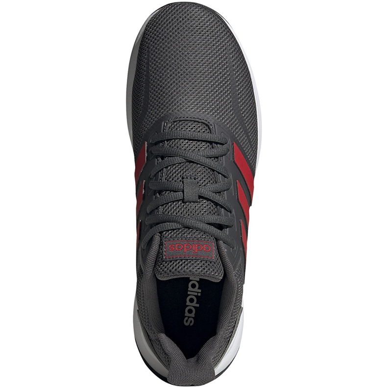 Pánské boty Adidas Runfalcon šedo-červené EG8602 šedá 1