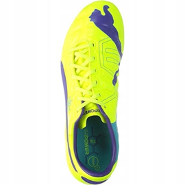 Kopačky Puma Evo Power 2 Fg žluto-fialové 102945 04 žluť žluť 1
