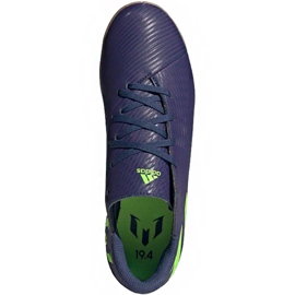 Kopačky Adidas Nemeziz Messi 19.4 In Junior EF1817 vícebarevný námořnická modř 1