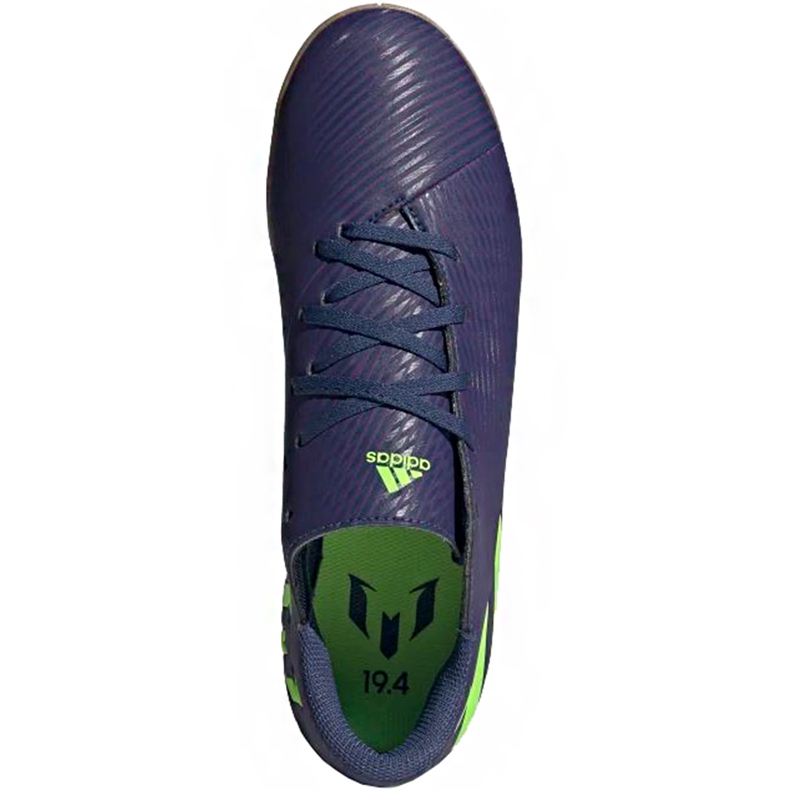 Kopačky Adidas Nemeziz Messi 19.4 In Junior EF1817 vícebarevný námořnická modrá 1