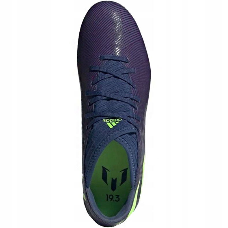 Kopačky Adidas Nemeziz Messi 19.3 Fg EF1806 fialový námořnická modrá 1