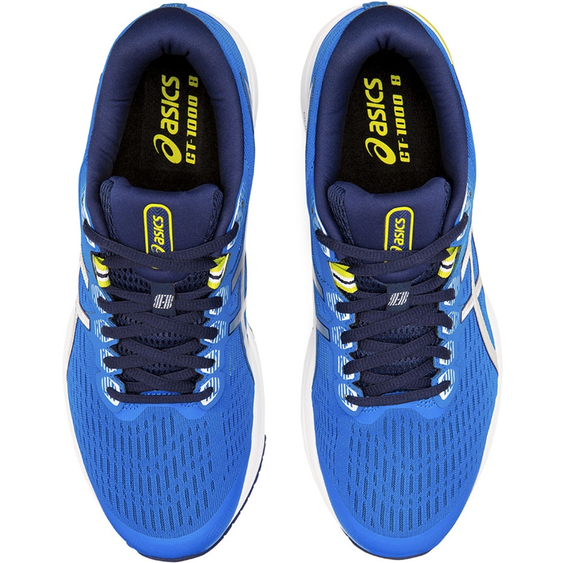 Pánská běžecká obuv Asics GT-1000 8 modrá 1011A540 401 bílý modrý 1