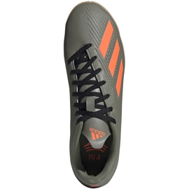 Adidas X 19.4 V zelených kopačkách EF8373 šedá 1