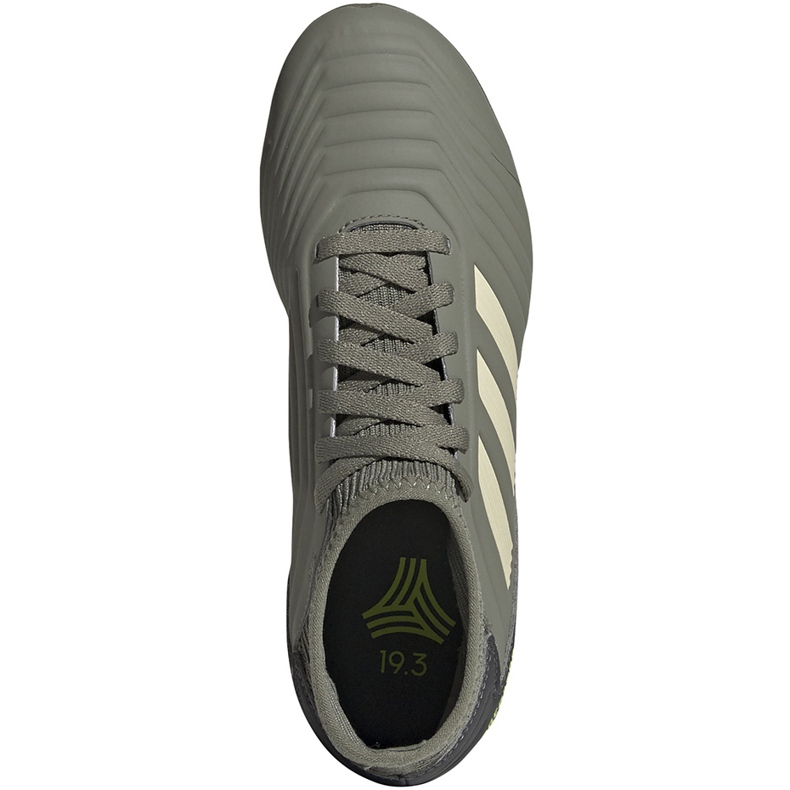 Kopačky Adidas Predator 19.3 Tf Jr EF8220 zelená vícebarevný 1