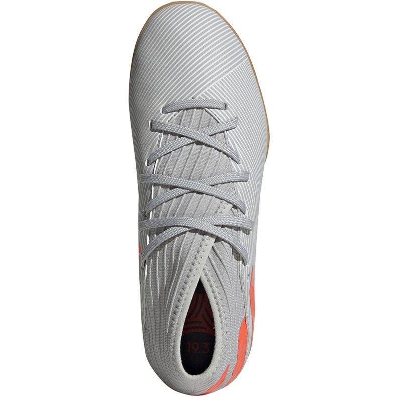 Adidas Nemeziz 19.3 In Jr šedé kopačky EF8304 šedá šedá 1