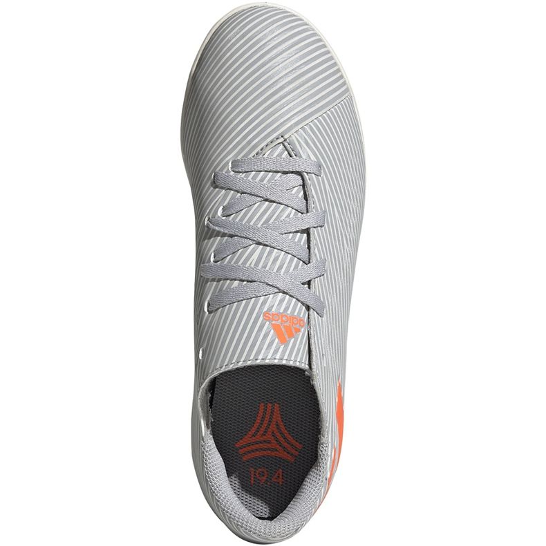 Adidas Nemeziz 19.4 In Jr šedé kopačky EF8307 vícebarevný šedá 1