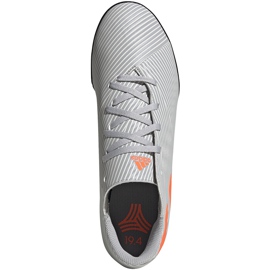 Kopačky Adidas Nemeziz 19.4 Tf šedé EF8294 vícebarevný šedá 1