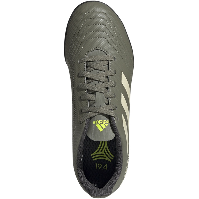 Kopačky Adidas Predator 19.4 Tf Jr EF8222 vícebarevný zelená 1