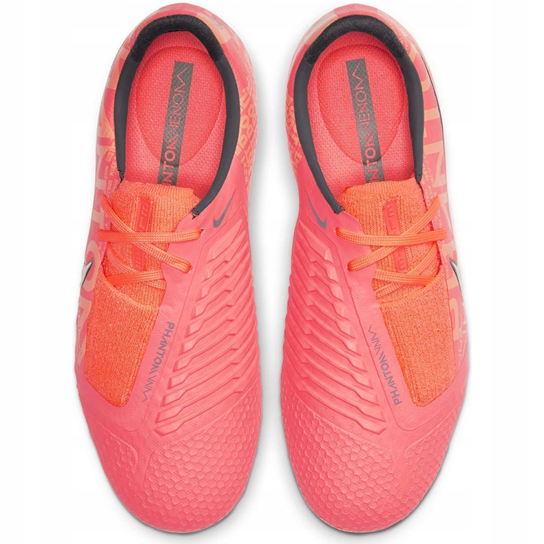 Kopačky Nike Phantom Venom Elite Fg Junior AO0401 810 vícebarevný oranžový 1