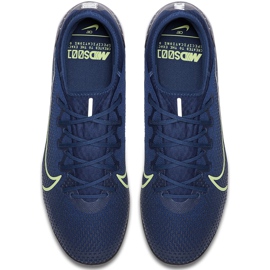 Fotbalové boty Nike Mercurial Vapor Pro Mds Ic CJ1302 401 námořnická modrá modrý 1