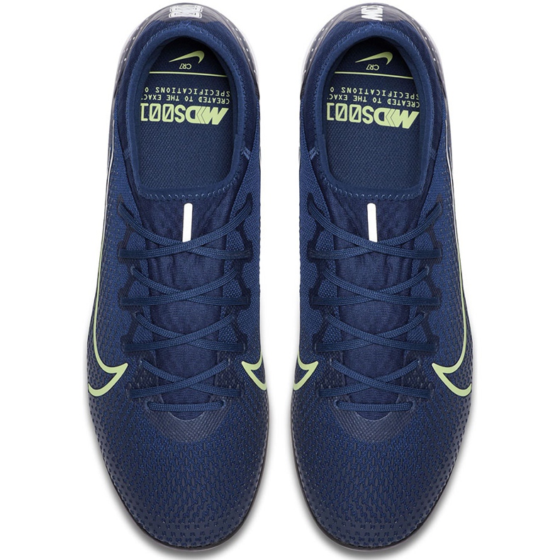 Fotbalové boty Nike Mercurial Vapor Pro Mds Ic CJ1302 401 námořnická modrá modrý 1