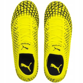 Puma Future 4.4 Fg Ag Dětské kopačky žluto-černé 105696 03 žluť žluť 1