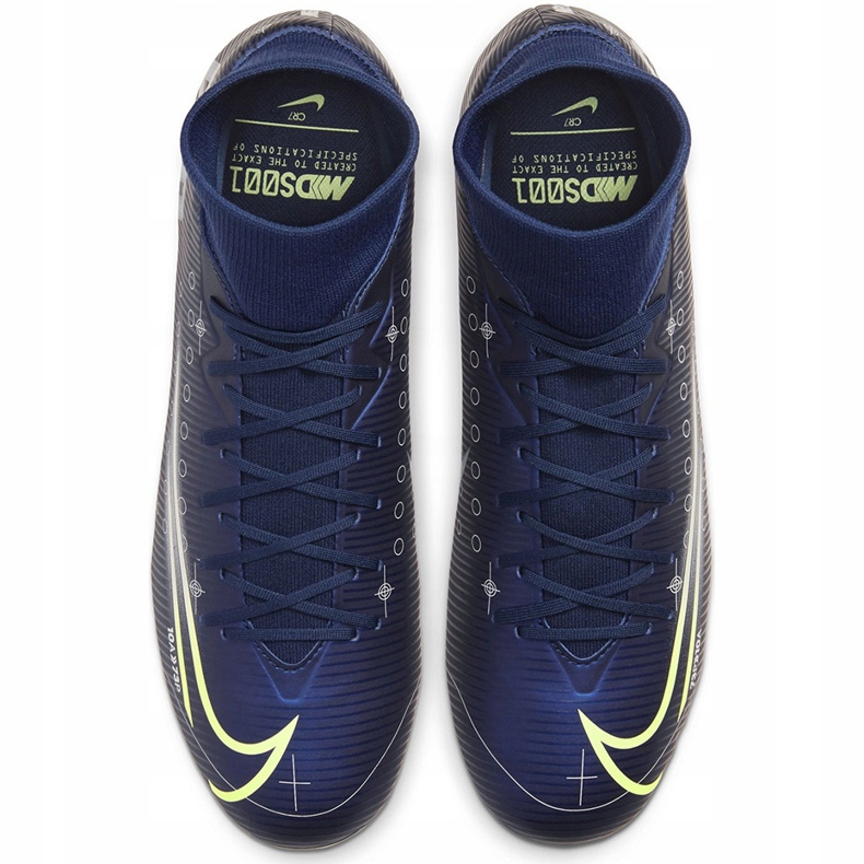 Kopačky Nike Mercurial Superfly 7 Academy Mds FG / MG BQ5427 401 modrý modrý 1