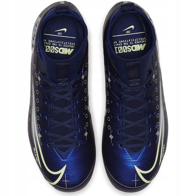 Kopačky Nike Mercurial Superfly 7 Academy Mds FG / MG Junior BQ5409 401 námořnická modrá námořnická modrá 1
