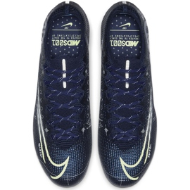 Fotbalové boty Nike Mercurial Vapor 13 Elite Mds Fg CJ1295 401 růžový modrý 1
