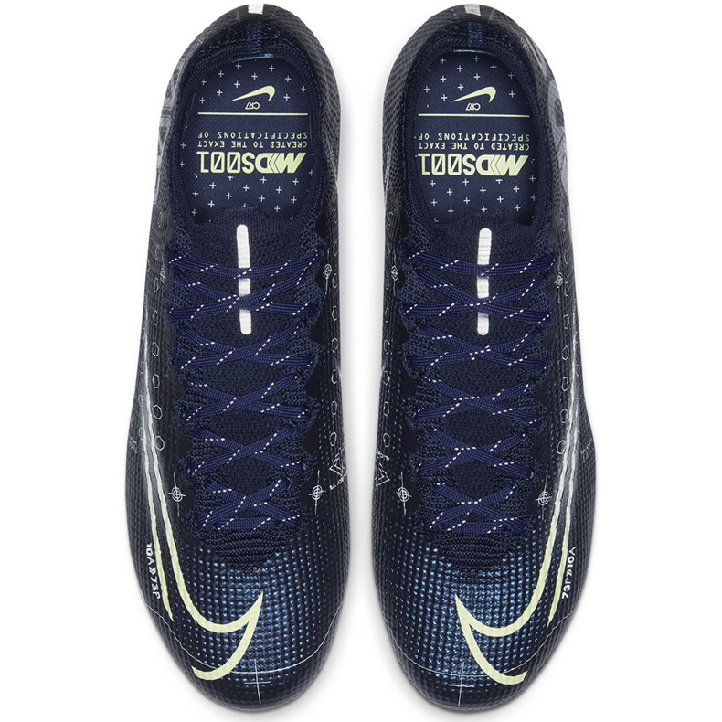 Fotbalové boty Nike Mercurial Vapor 13 Elite Mds Fg CJ1295 401 růžový modrý 1