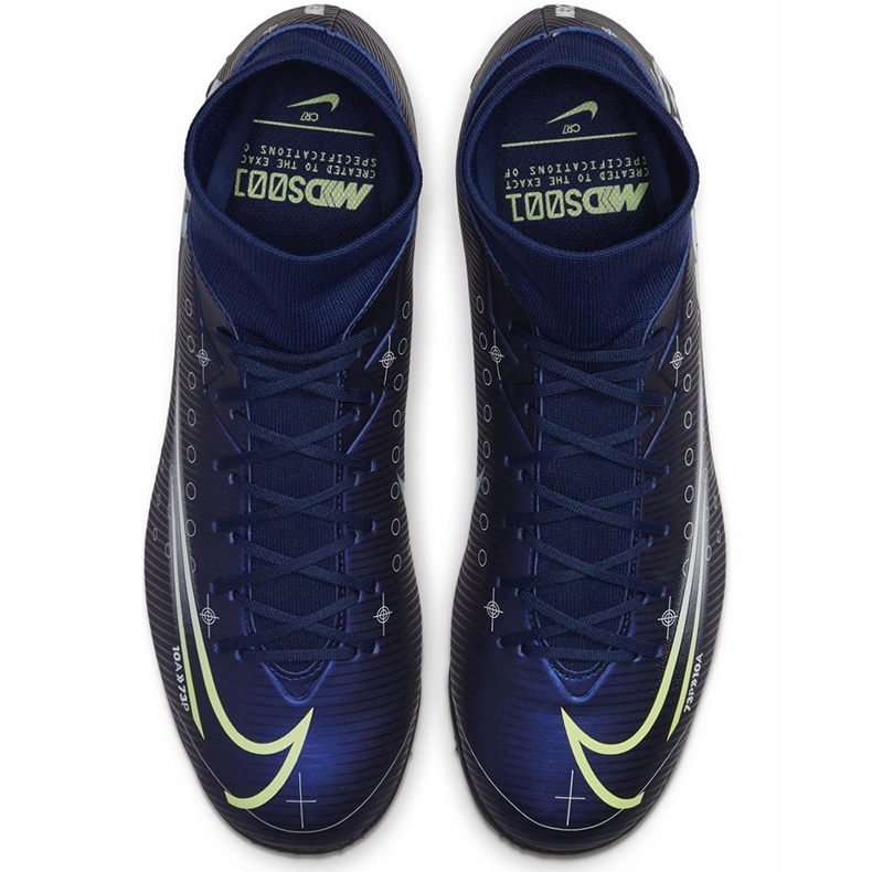 Kopačky Nike Mercurial Superfly 7 Academy Mds Tf BQ5435 401 modrý námořnická modř 1