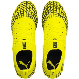 Kopačky Puma Future 4.2 Netfit Fg Ag žluto-černé 105611 03 žluť žluť 1