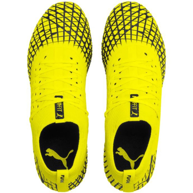 Kopačky Puma Future 4.2 Netfit Fg Ag žluto-černé 105611 03 žluť žluť 1