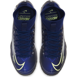 Kopačky Nike Mercurial Superfly 7 Academy Mds Tf Junior BQ5407 401 námořnická modř námořnická modř 1