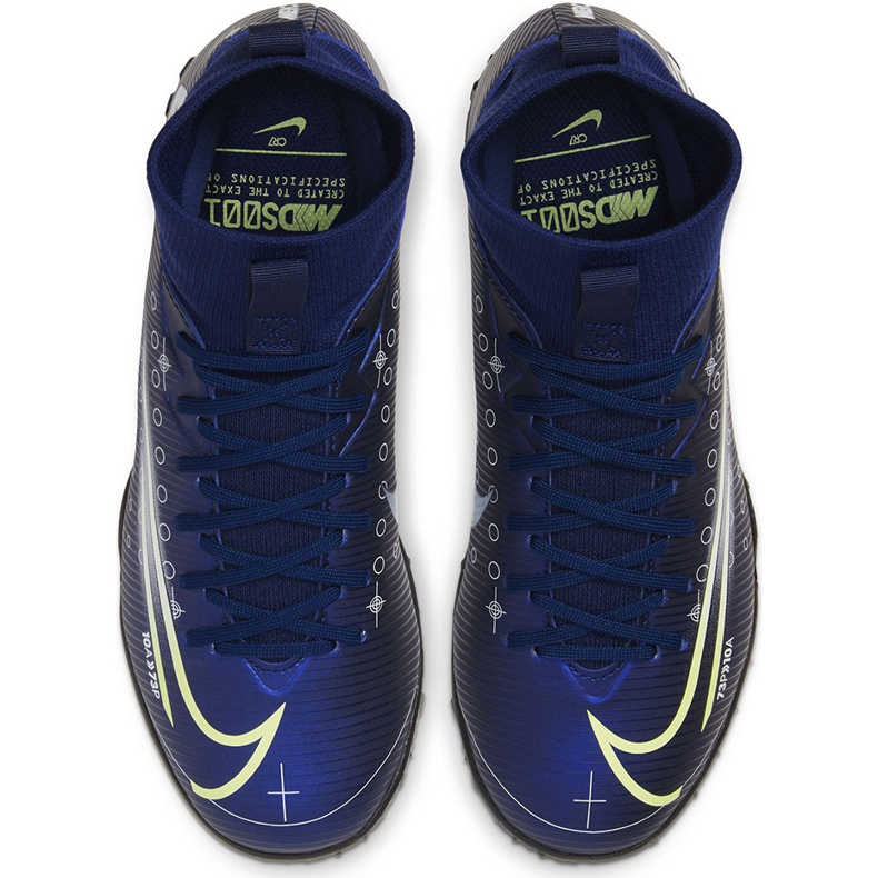 Kopačky Nike Mercurial Superfly 7 Academy Mds Tf Junior BQ5407 401 námořnická modř námořnická modř 1