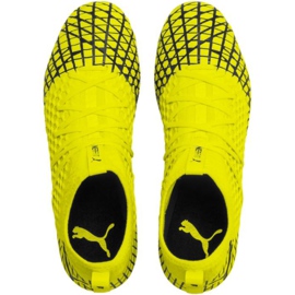 Kopačky Puma Future 4.3 Netfit Fg Ag žluto-černé 105612 03 vícebarevný žluť 1