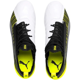 Kopačky Puma One 5.1 Fg Ag žluto-bílo-černé 105578 03 žluť žluť 1