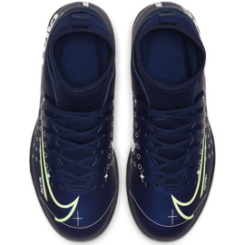 Kopačky Nike Mercurial Superfly 7 Club Mds Tf Junior BQ5416 401 námořnická modř námořnická modř 1