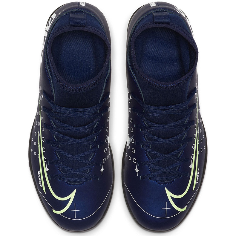 Kopačky Nike Mercurial Superfly 7 Club Mds Tf Junior BQ5416 401 námořnická modř námořnická modř 1