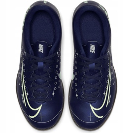 Kopačky Nike Mercurial Vapor 13 Club Mds Tf Junior CJ1179 401 vícebarevný námořnická modř 1