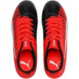 Kopačky Puma One 5.4 Fg Ag červeno-černé 105605 01 vícebarevný červený 1