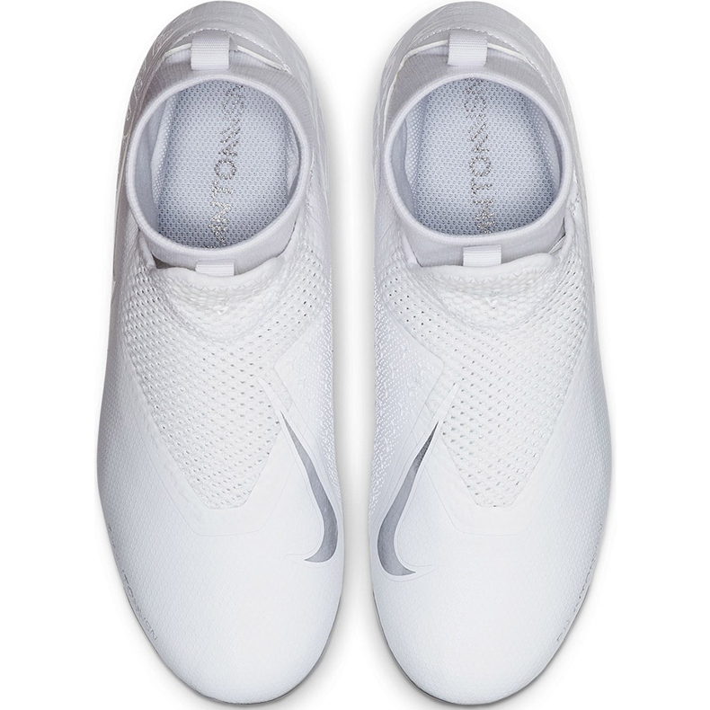 Kopačky Nike Phantom Vsn Academy Df FG / MG Jr AO3287 100 bílý bílý 1