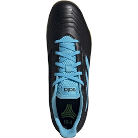 Kopačky adidas Predator 19.4 In Sala černé a modré F35631 černá, modrá černý 1