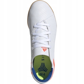 Adidas Nemeziz Messi 19.4 In Jr bílé kopačky F99928 vícebarevný bílý 1