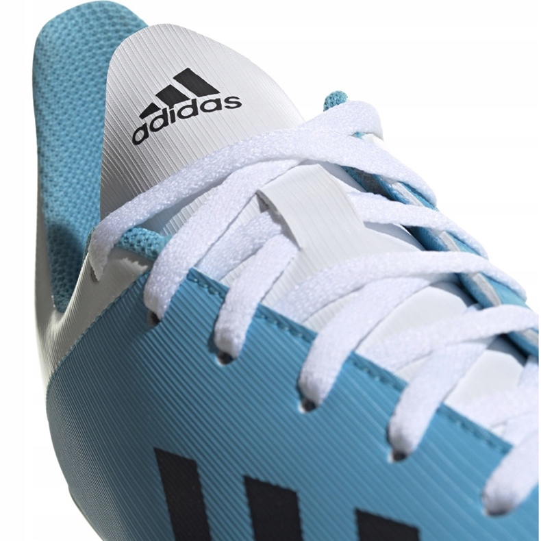 Adidas X 19.4 FxG Dětské kopačky modré a bílé F35361 modrý modrý 1