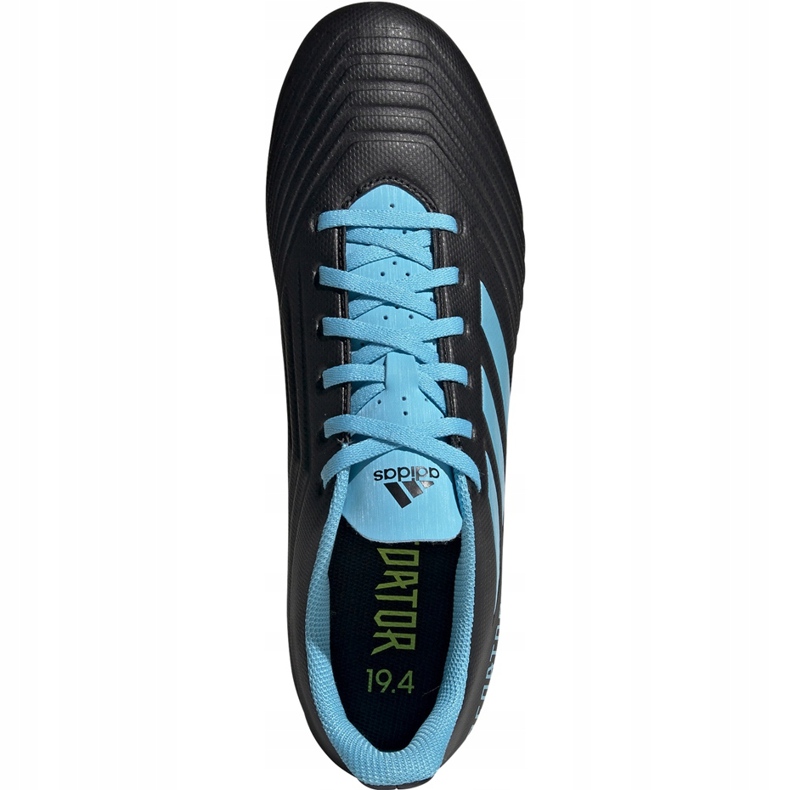 Kopačky adidas Predator 19.4 FxG černé a modré F35598 černý černý 1