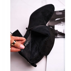Dámské boty na vysokém podpatku Sergio Leone černé BT508 černá 5