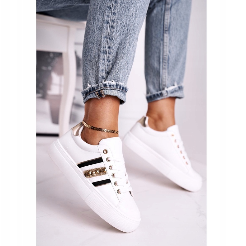 FB1 Dámské sportovní boty White Rylee bílý 1