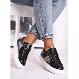 FB1 Dámské sportovní boty Black Rylee černá 2