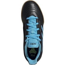 Kopačky Adidas Predator 19.4 In Sala Junior černé a modré G25830 černý černý 1
